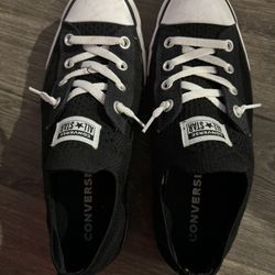 Black Converse All-Star Sneakers (Women’s 9.5)