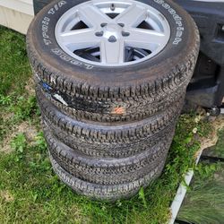 17" Jeep Wheels/rims/tires