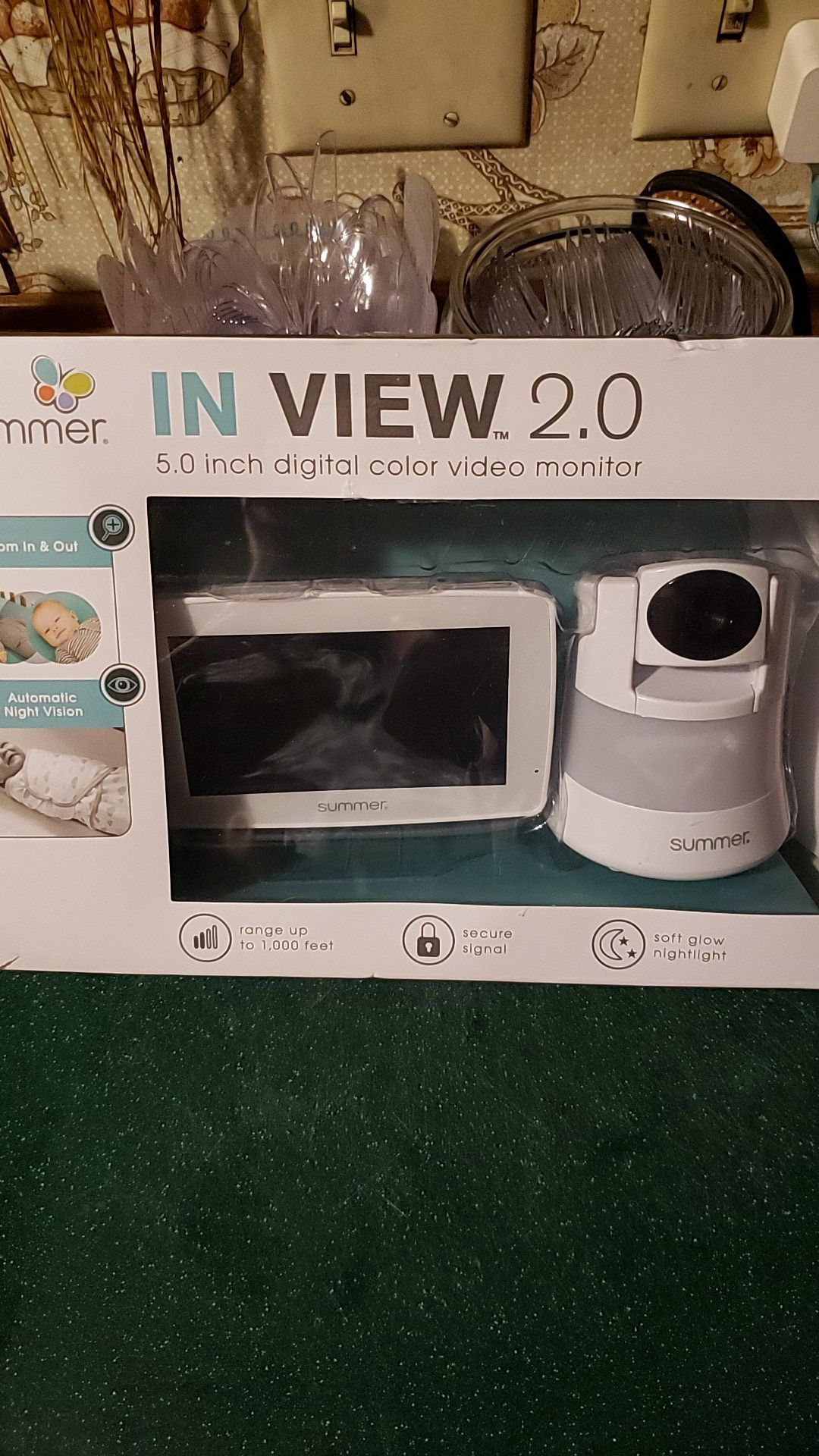 Summer Infant In View 2.0. Color Video Monitor-
