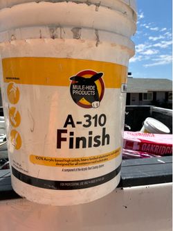 White roof coating (acrylic)