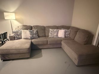 grey sofa