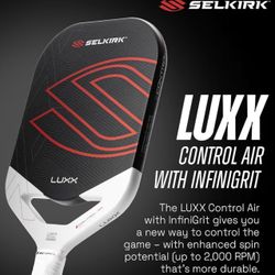 Selkirk Luxx Control Air Infinitgrit Invikta Pickleball Paddle 