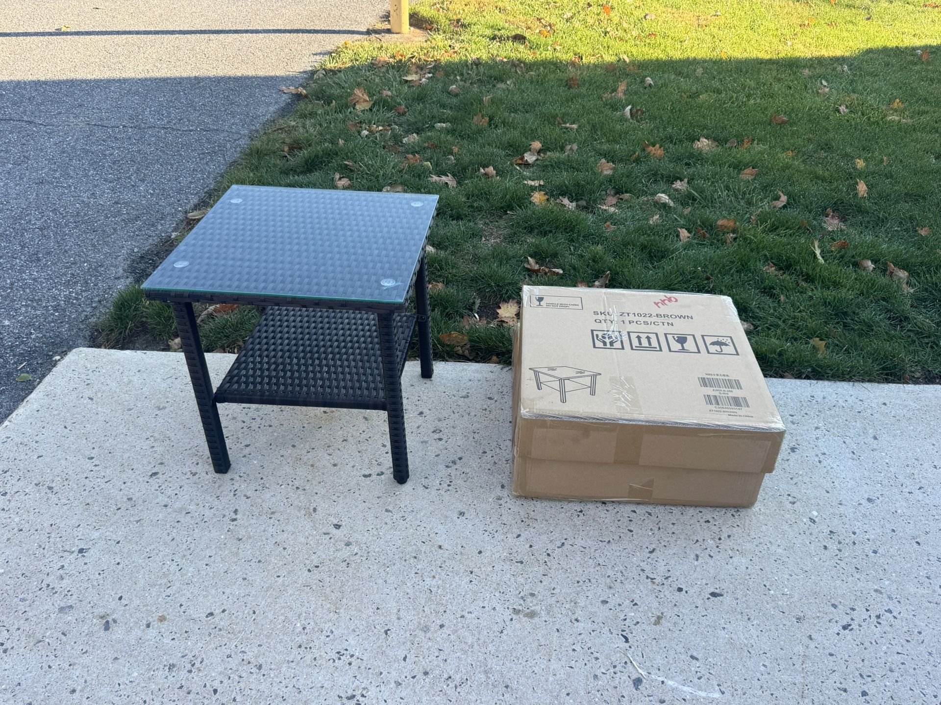 All Weather Wicker Patio Side Tables - New in Box - Marietta, Pa Pick Up