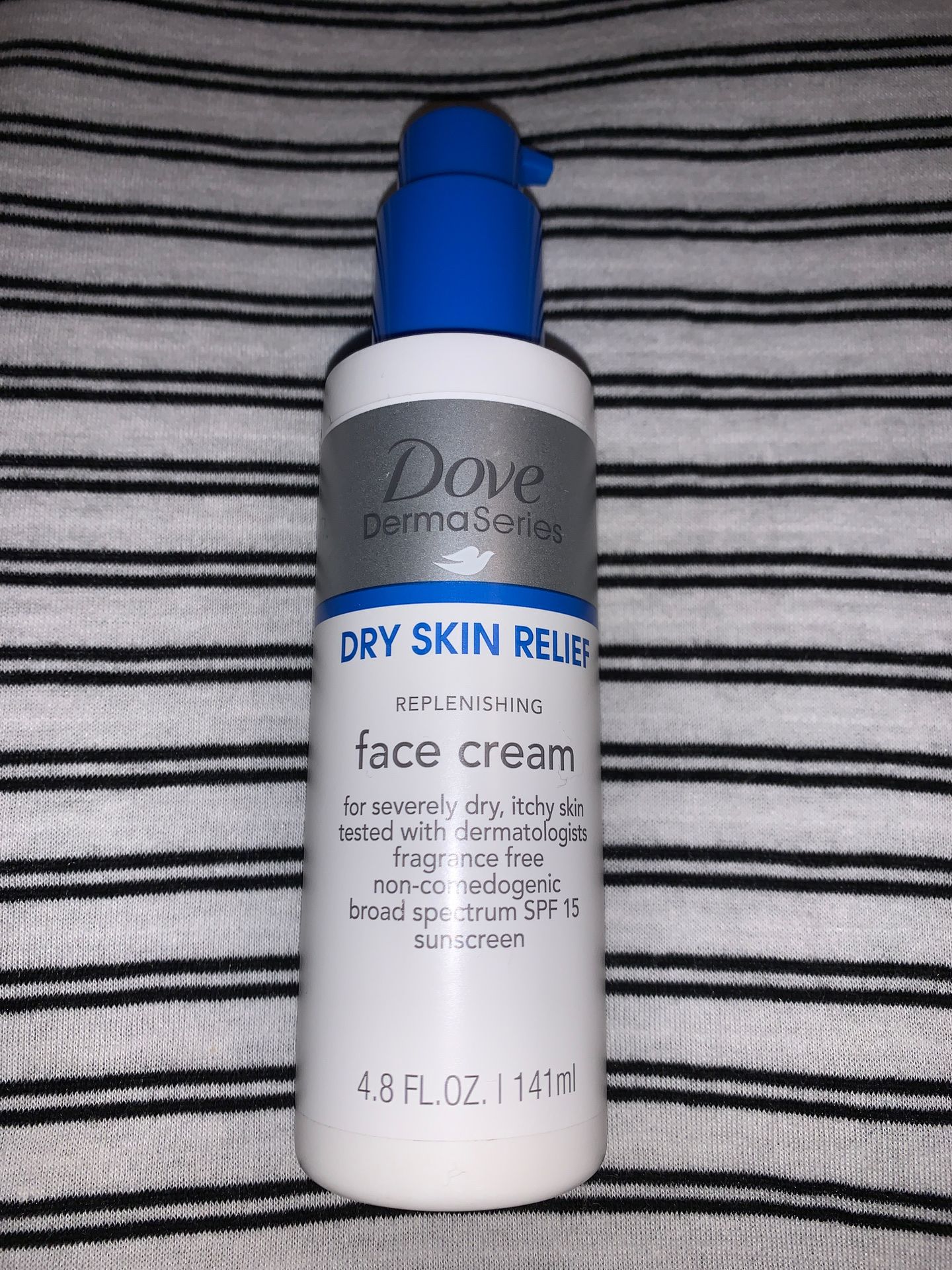 Dove derma series dry skin relief face cream $12 firm