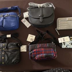 NEW Crossbody Purses, Nine West Wallets $7 ea