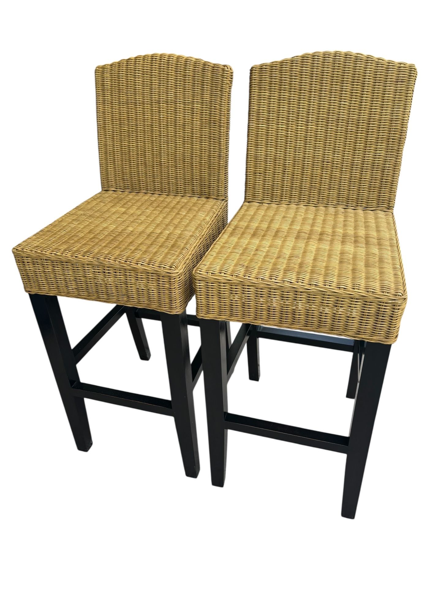 Set of 2 Wayfair Wicker Bar Stools