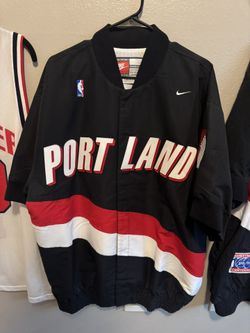 Vintage Nike Portland Trail Blazers Warm-Up Shooting Jacket