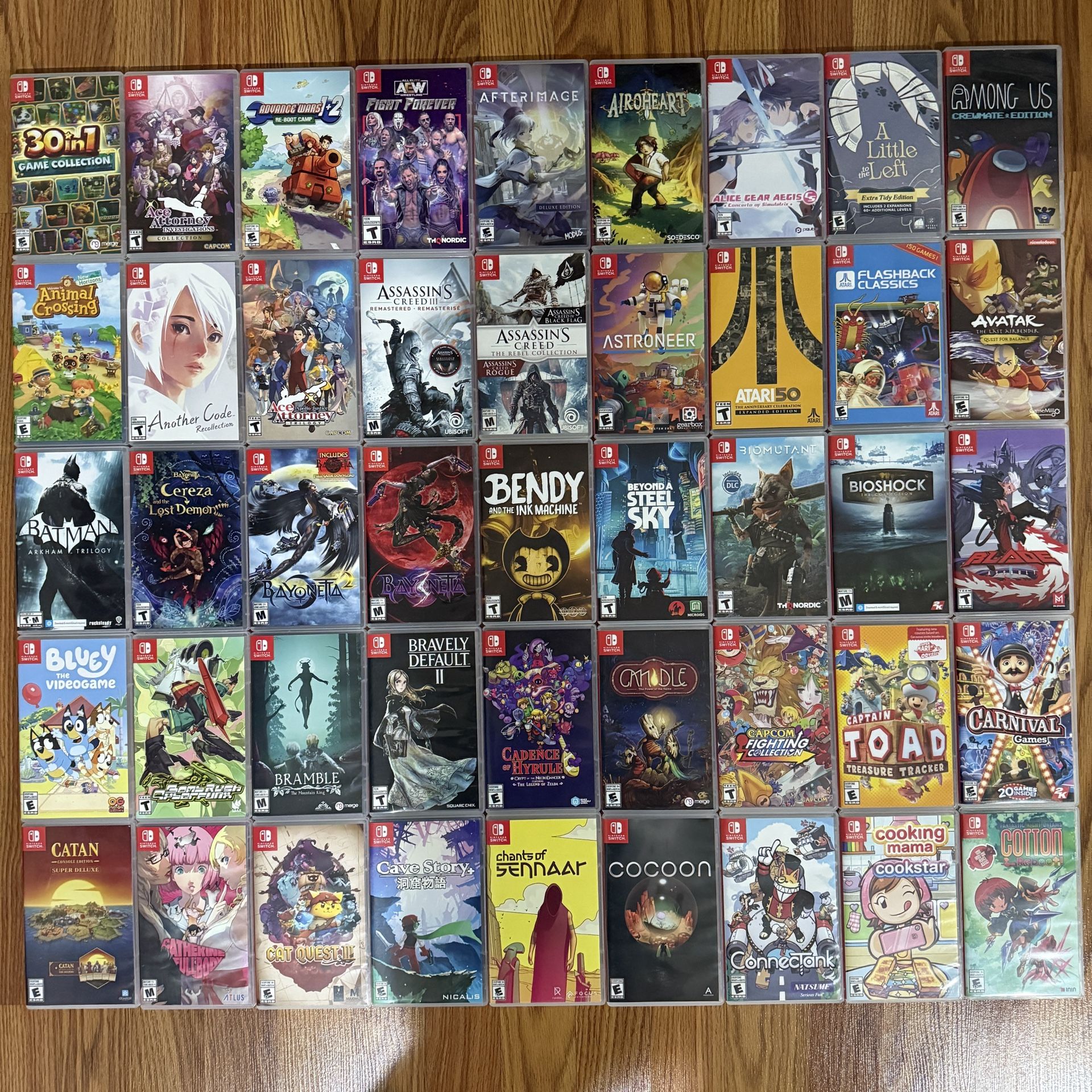 Nintendo Switch Empty Game Cases