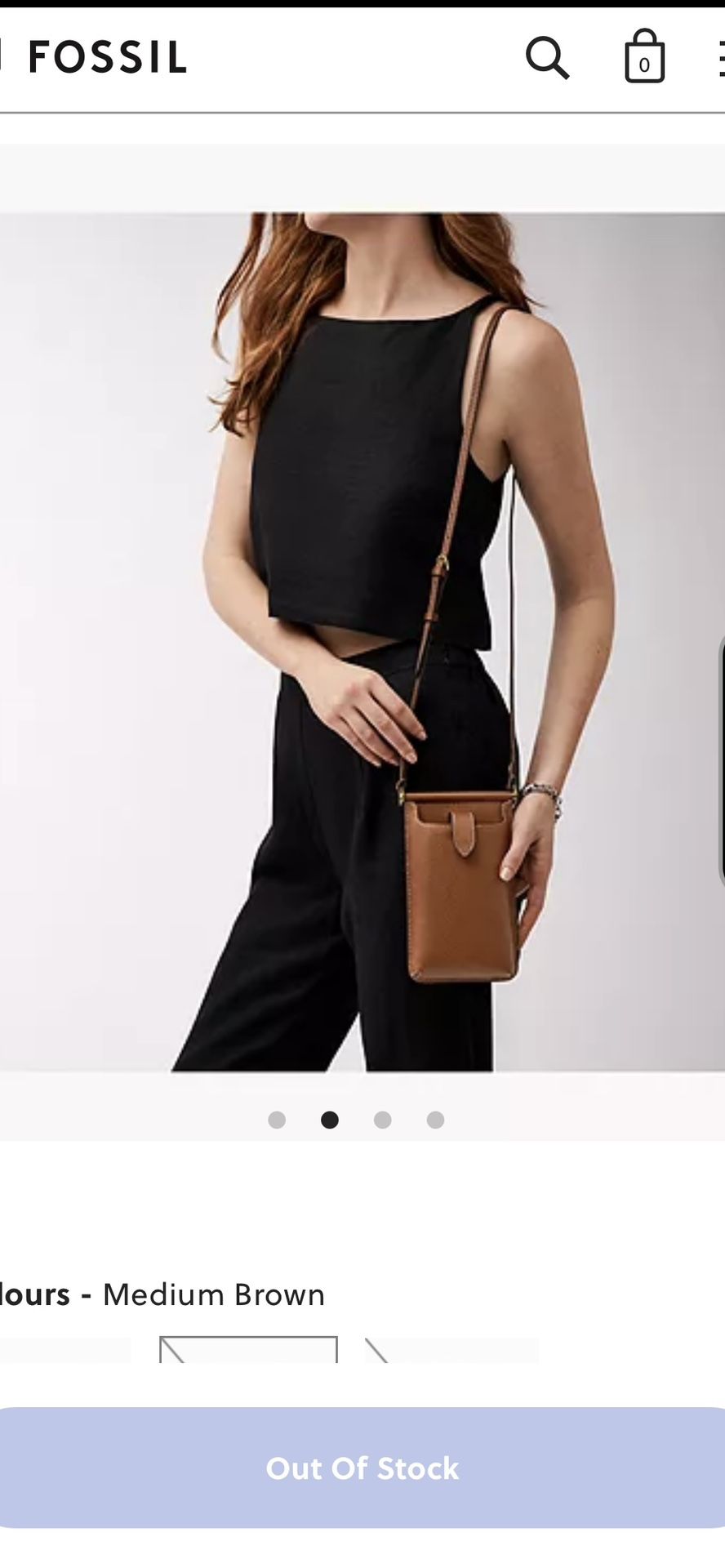 Fossil Kaia Crossbody Phone Purse
