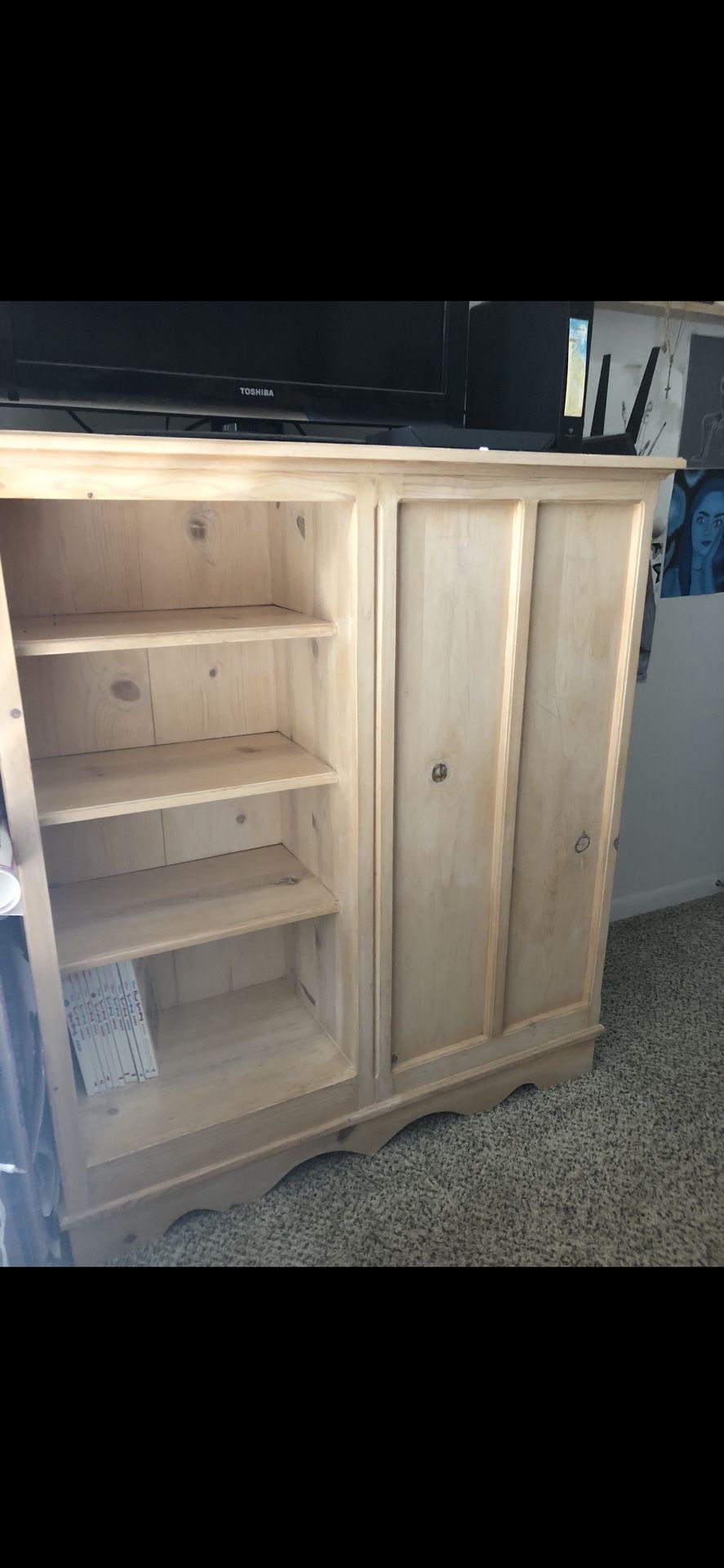 Bookshelf Dresser