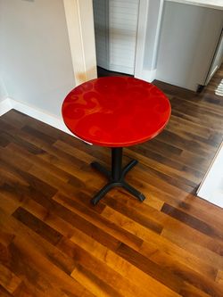 Vintage cafe table