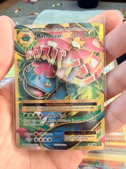 M Venusaur EX Full Art Pokémon Card 100/108