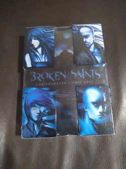 Sealed New Broken Saints The Animated Comic Epic  DVD
