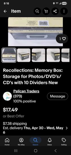 Recollection Photo Memory Box (3)