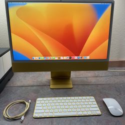 Apple iMac 24 in M1 - Yellow/Gold - 2020