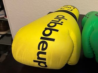 DribbleUp Yellow Boxing Glove