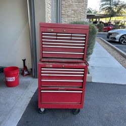 Rolling tool cart/box and tool chest