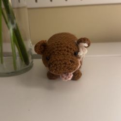 HANDMADE Crochet Hippo Plush