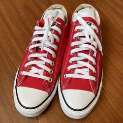 Converse (red) Chuck Taylor All Star Canvas Mens 9