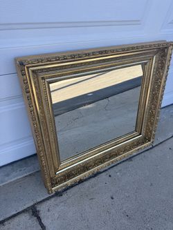 Rococo Revival Style Gold Mirror