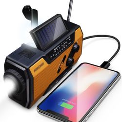 *New* Solar power weather radio