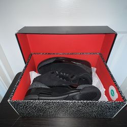 Size 7 Nike Jordan Black Cats