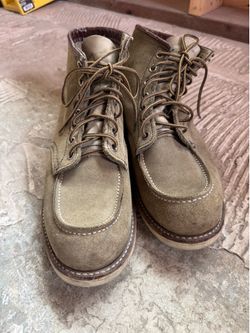 Red Wings MOC Toe boots 9.5 D