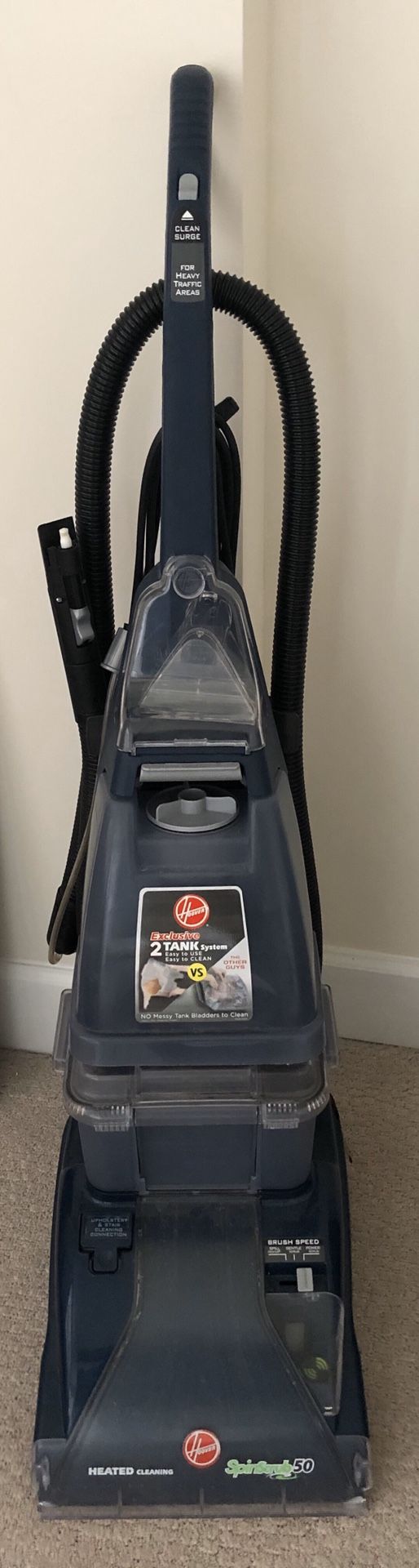 Hoover Exclusive 2 Tank system carpet cleaner