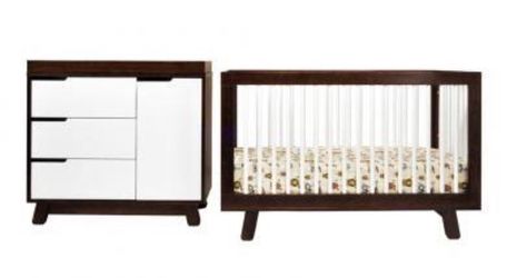 Baby crib dresser and changing station