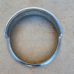 Vintage Aftermarket Caddy Style Chevrolet Headlight Trim Ring Bezel 