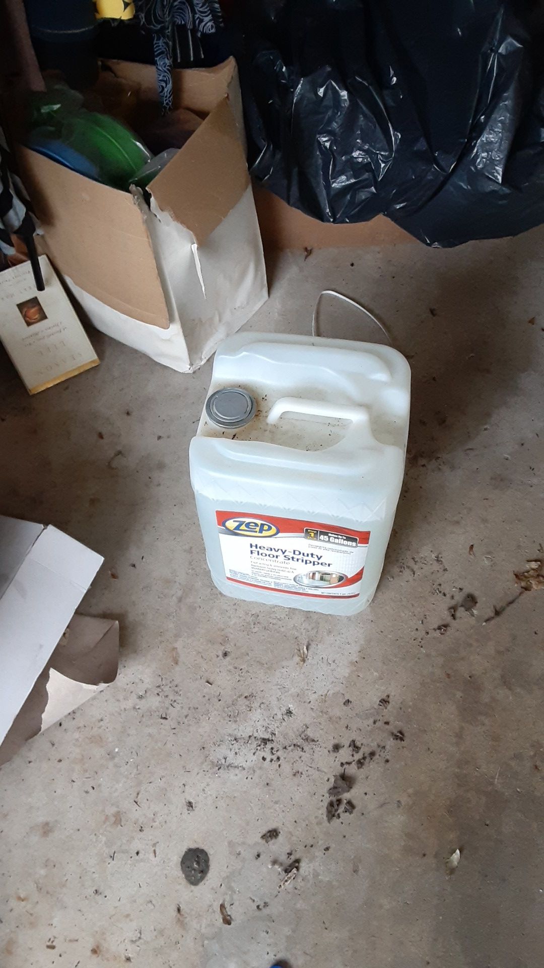 Zep heavy duty floor stripper