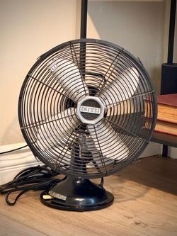 Cinni Black Electric Desk Fan