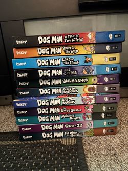 Dog man books!