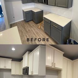 Cabinet Kitchen Painting 