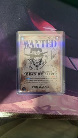 One Piece TCG - WANTED POSTER PORTGAS D. ACE