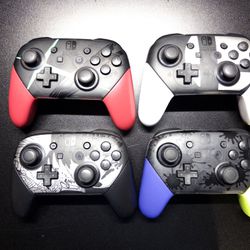 Nintendo Switch Pro Controllers (4 Controllers)
