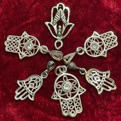 Silver MOTHER MARIA pendant 