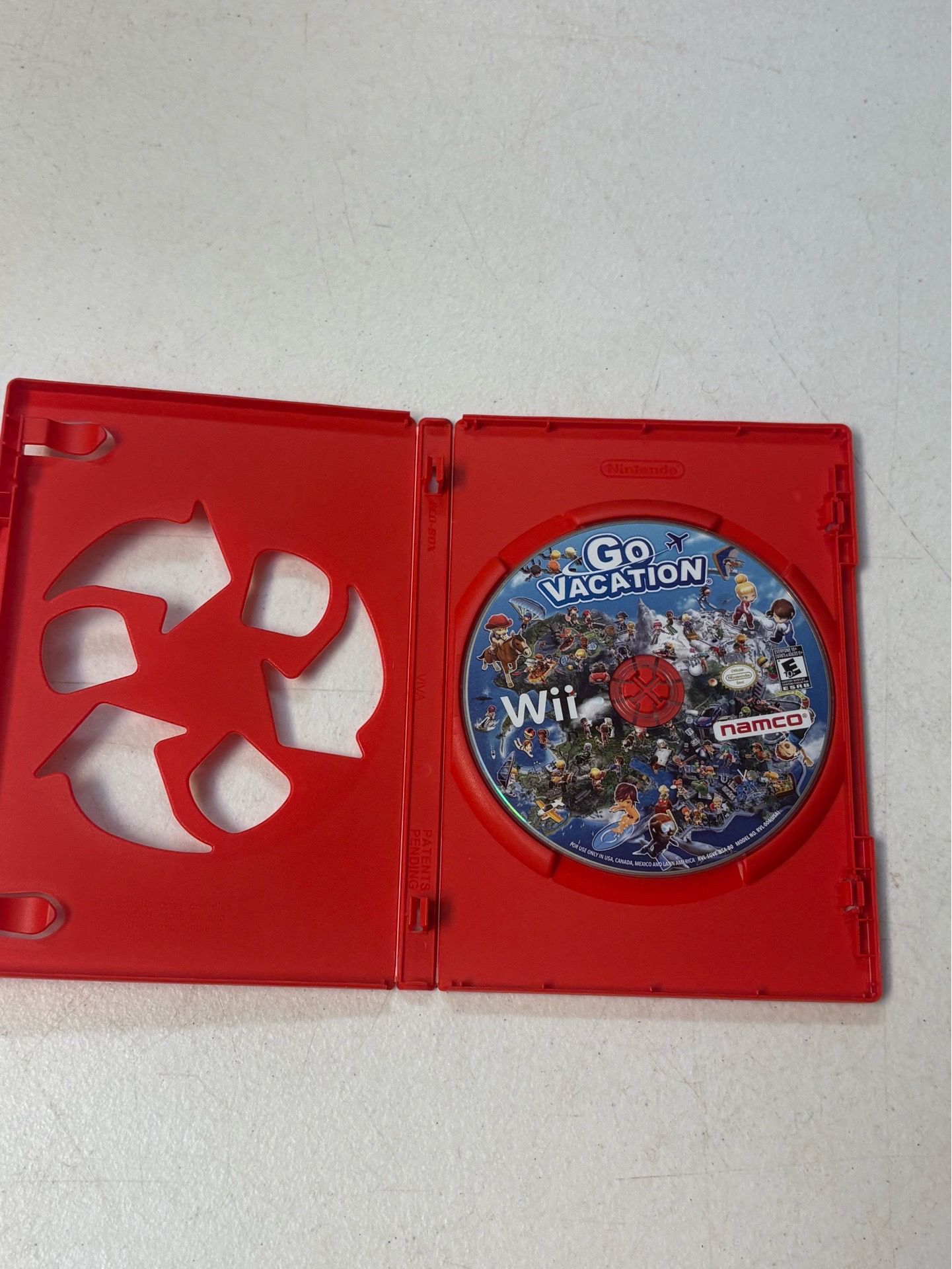 Nintendo Wii Go Vacation game