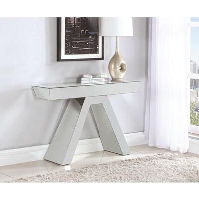 ELEGANT AND MODERN MIRROR CONSOLE TABLE