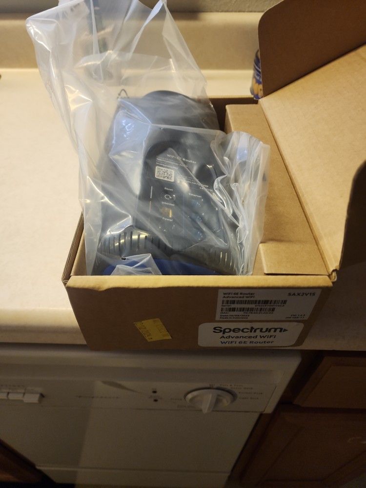 Brand New Never Used Spectrum Wifi 6E Router