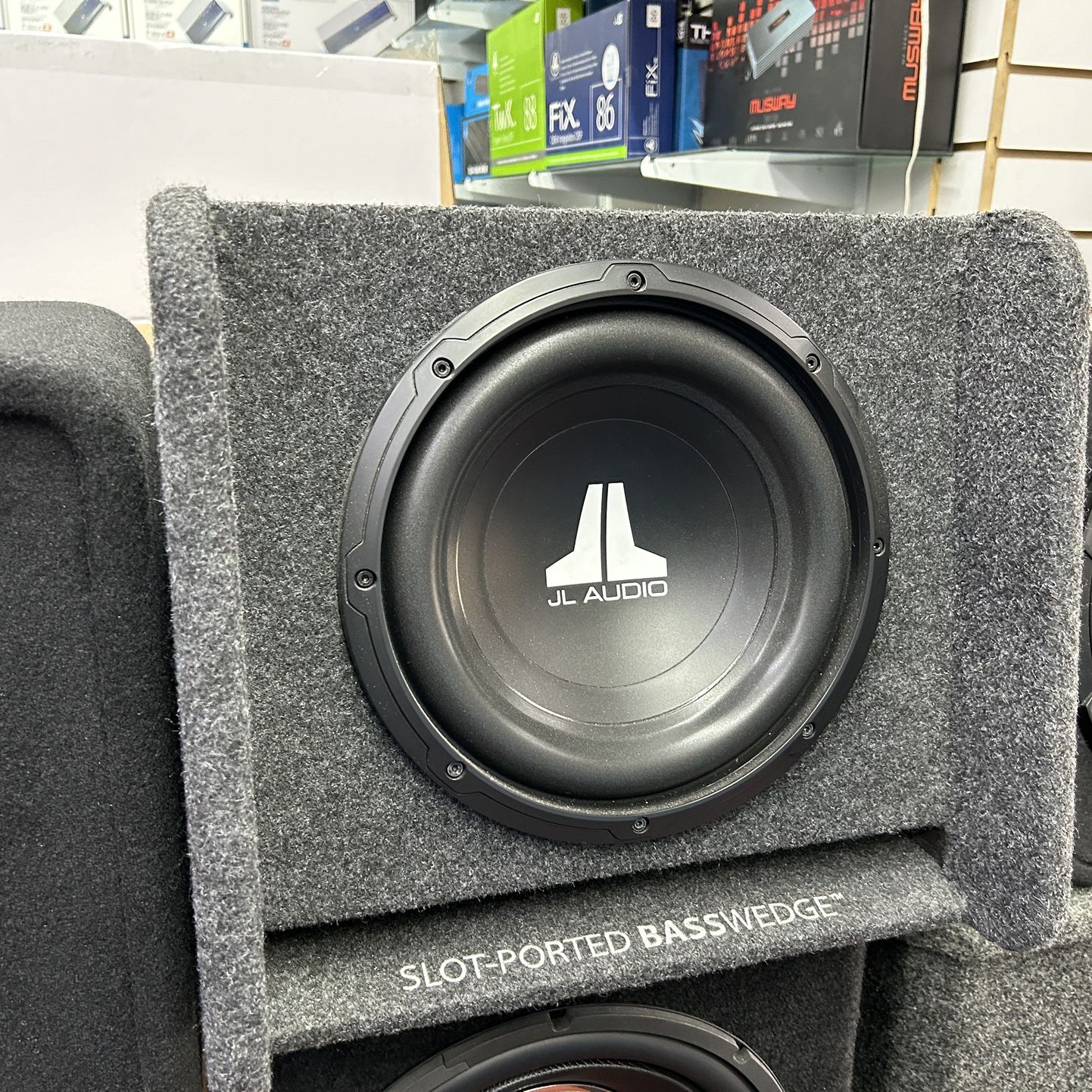 JL AUDIO 10 Inch subwoofer With Custom Ported Box
