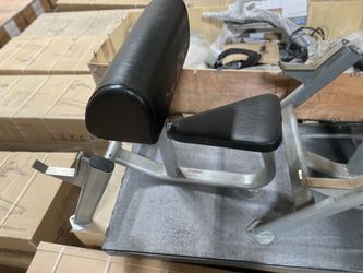 Preacher Curl Bench - 11 Gauge Steel - Adjustable Seat - Commercial Upholstery