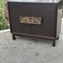 Mid Century Asian Cabinet Gorgeous
