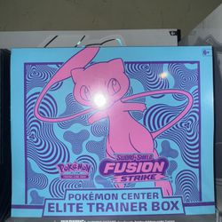 Fusion Strike Pokemon Center Etb 