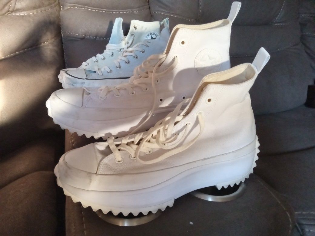 2 Pair Off Converse Chuck Taylor All Star Lugeed Sneaker 