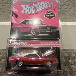 Hot Wheels Red Line Pink 1969 Dodge Charger R/T