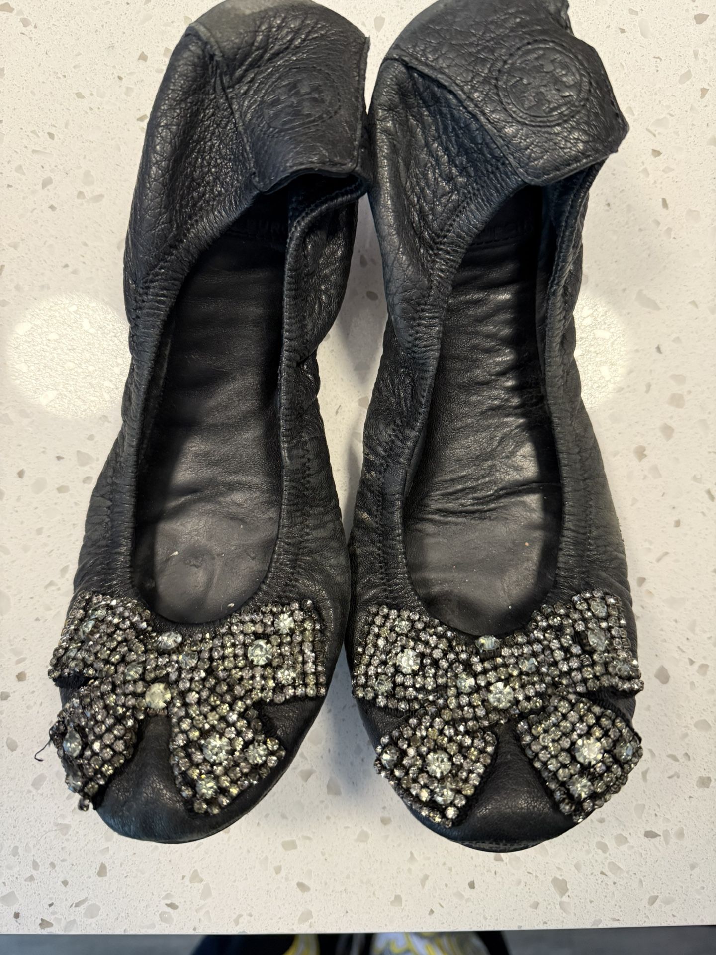 Tory Burch Rhinestone Flats
