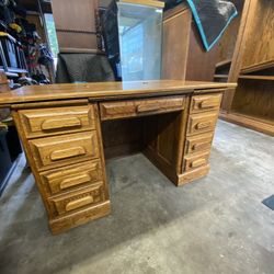 Oak desk