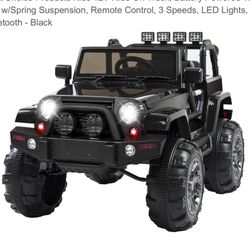 Remote Controlled Ride On Jeep