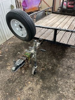 4 1/2 x 8 tilt trailer with ramp